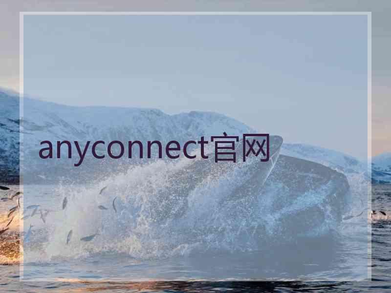 anyconnect官网