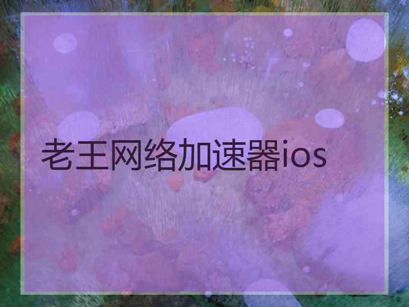 老王网络加速器ios