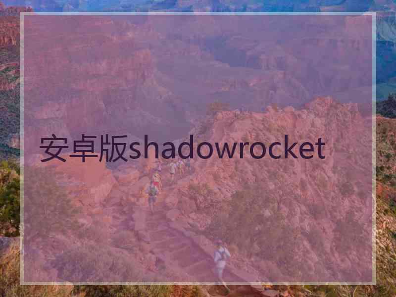 安卓版shadowrocket